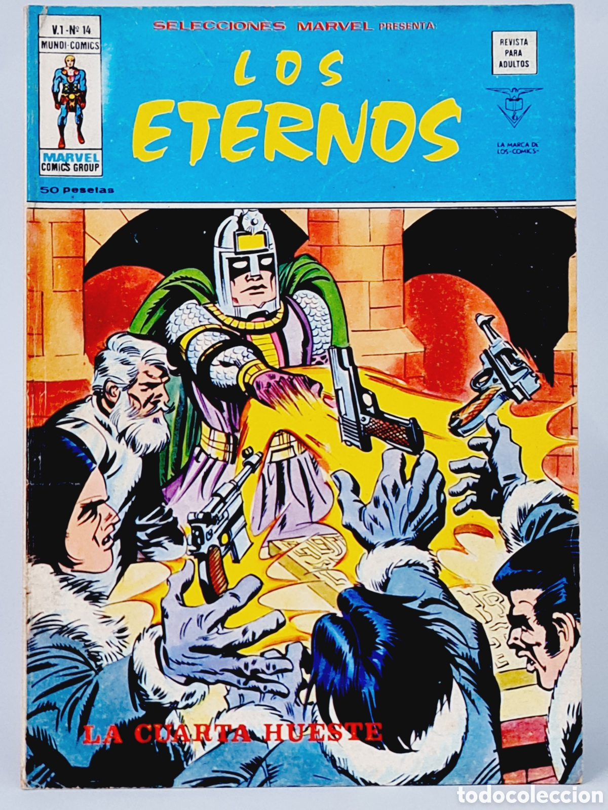 C&oacute;mics: SELECCIONES MARVEL 14 LOS ETERNOS C&Oacute;MICS EDICIONES VERTICE BUEN ESTADO - Foto 1
