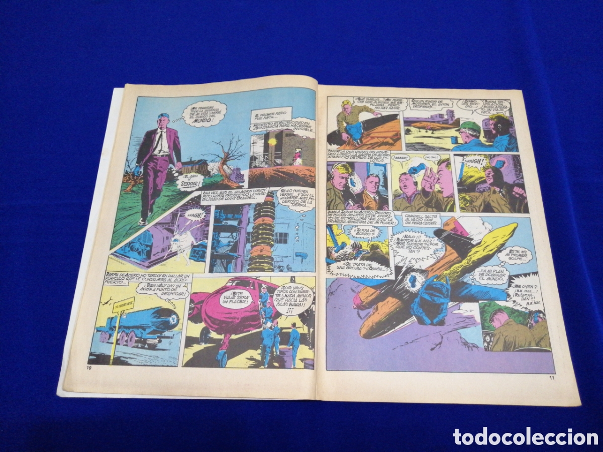 C&oacute;mics: ZARPA DE ACERO MUNDO COMICS 1981 PRIMERA EDICION - Foto 4