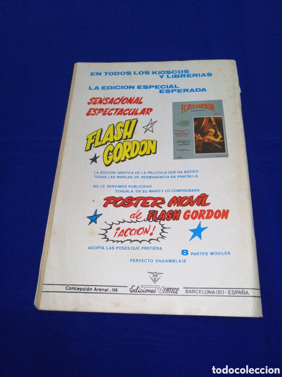 C&oacute;mics: ZARPA DE ACERO MUNDO COMICS 1981 PRIMERA EDICION - Foto 6
