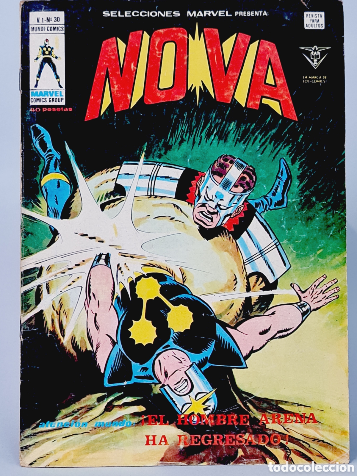 C&oacute;mics: SELECCIONES MARVEL 30 NOVA C&Oacute;MICS EDICIONES VERTICE NORMAL ESTADO - Foto 1