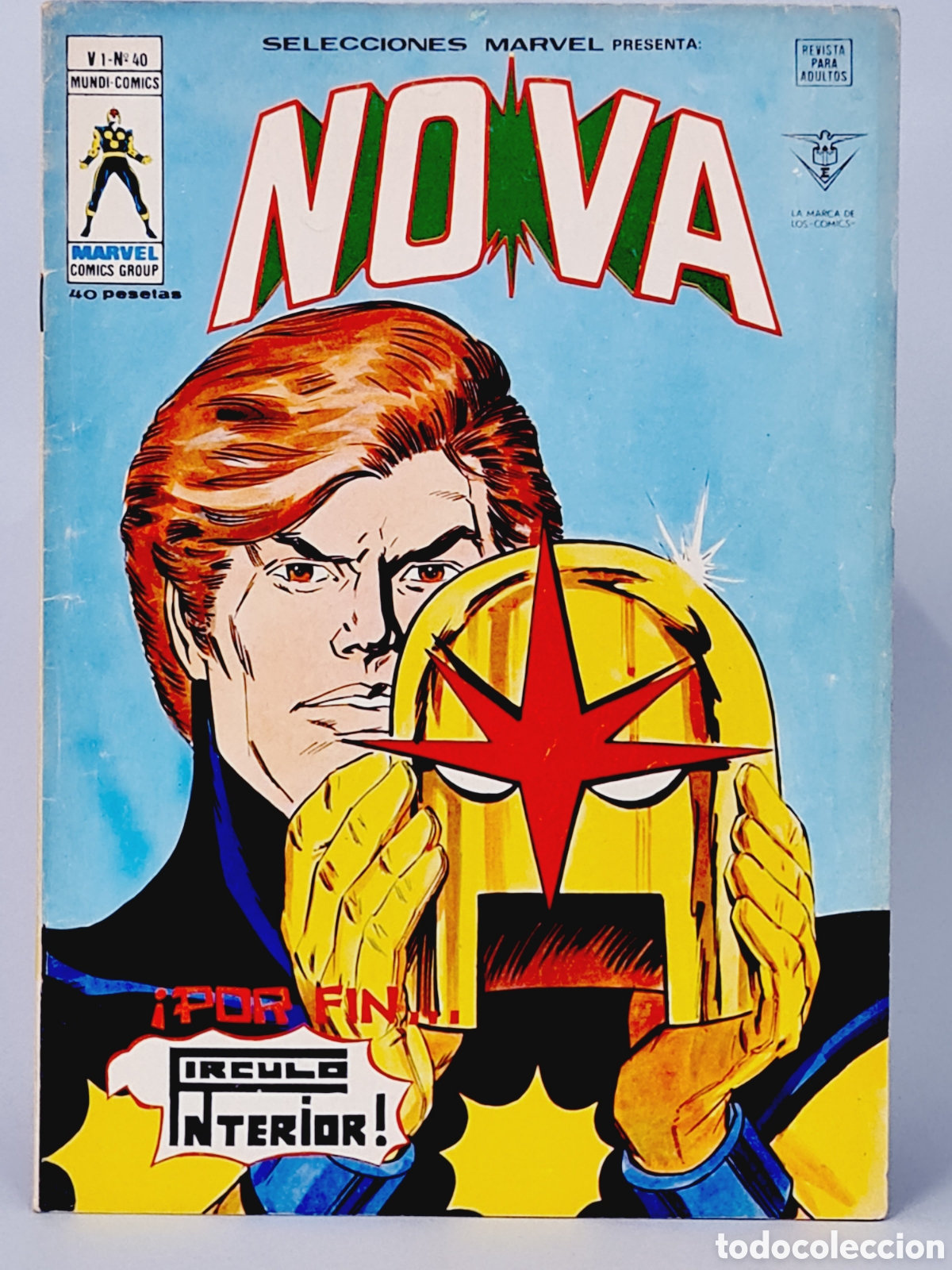 C&oacute;mics: SELECCIONES MARVEL 40 NOVA C&Oacute;MICS EDICIONES VERTICE BUEN ESTADO - Foto 1