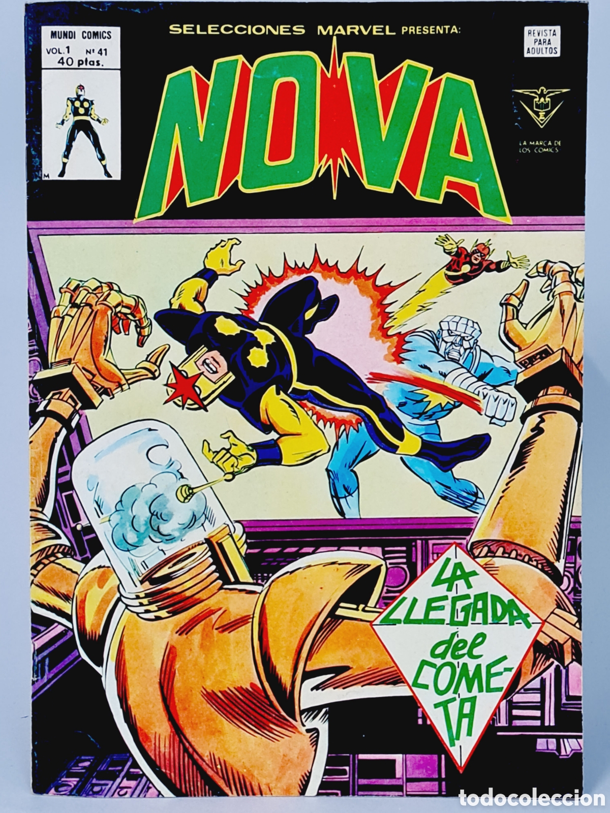 C&oacute;mics: CASI EXCELENTE SELECCIONES MARVEL 41 NOVA LA LLEGADA DEL COMETA C&Oacute;MICS VERTICE - Foto 1