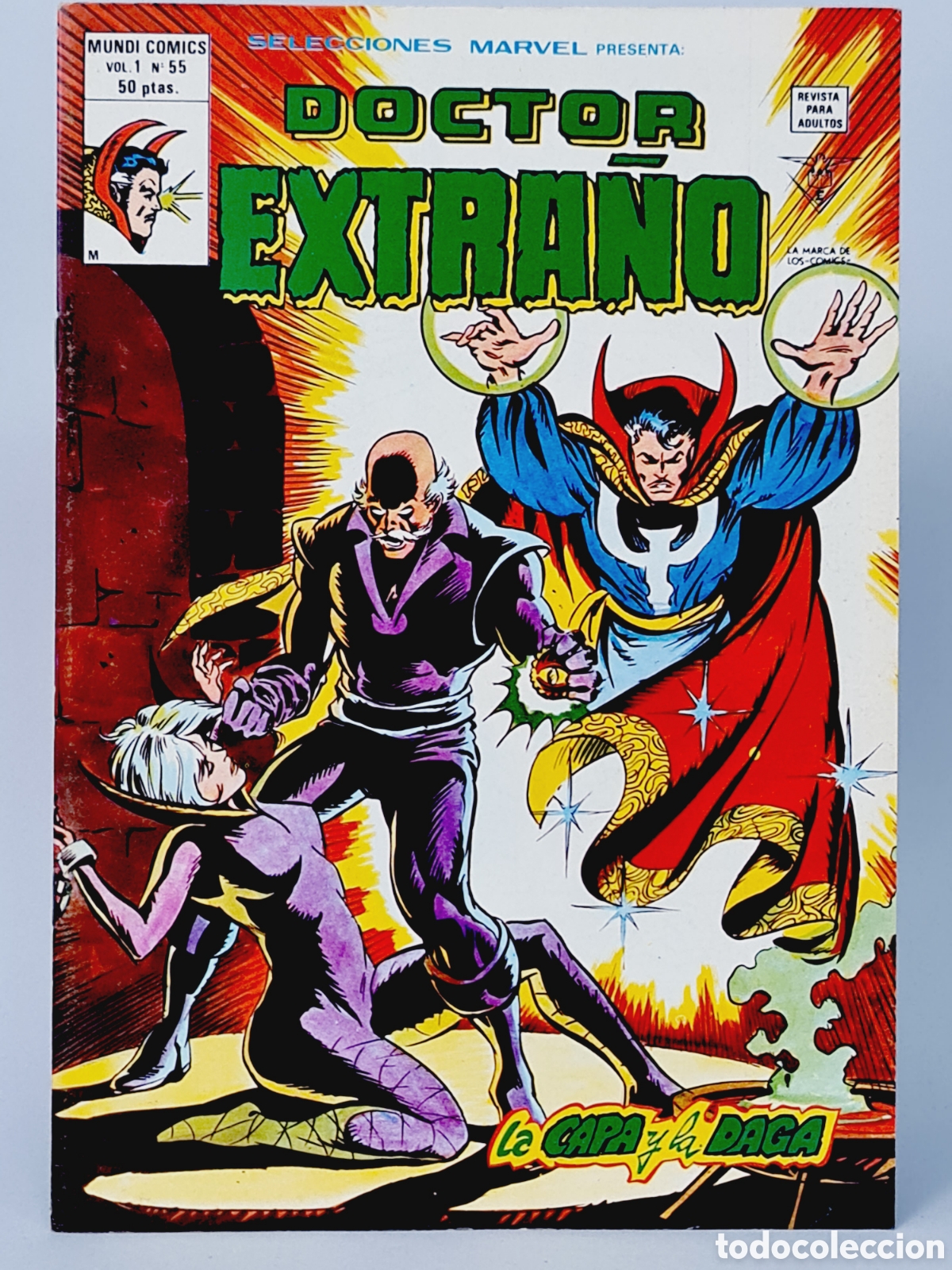 C&oacute;mics: EXCELENTE SELECCIONES MARVEL 55 DOCTOR EXTRA&Ntilde;O LA CAPA Y LA DAGA C&Oacute;MICS MARVEL VERTICE - Foto 1