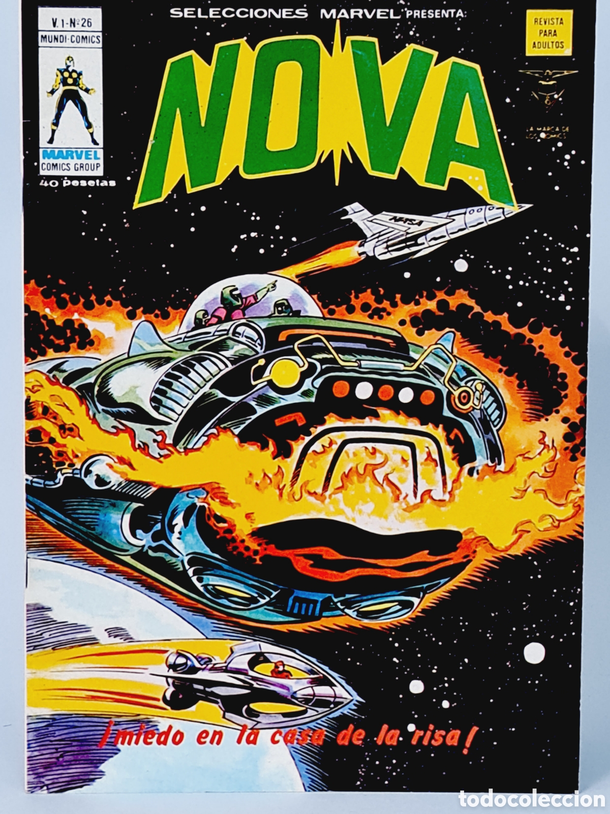 C&oacute;mics: EXCELENTE SELECCIONES MARVEL 26 MIEDO EN LA CASA DE LA RISA NOVA C&Oacute;MICS MARVEL VERTICE - Foto 1
