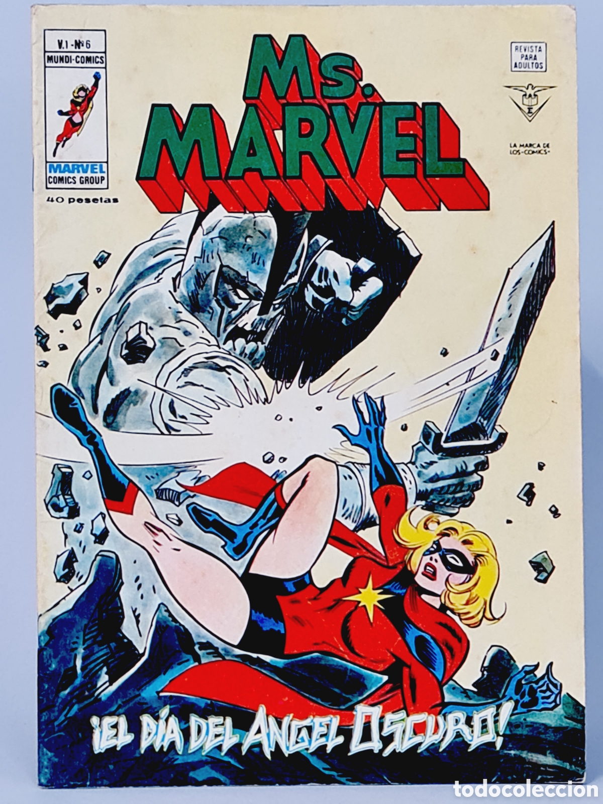 C&oacute;mics: MS MARVEL 6 EL D&Iacute;A DEL &Aacute;NGEL OSCURO C&Oacute;MICS MARVEL EDICIONES VERTICE MUY BUEN ESTADO - Foto 1