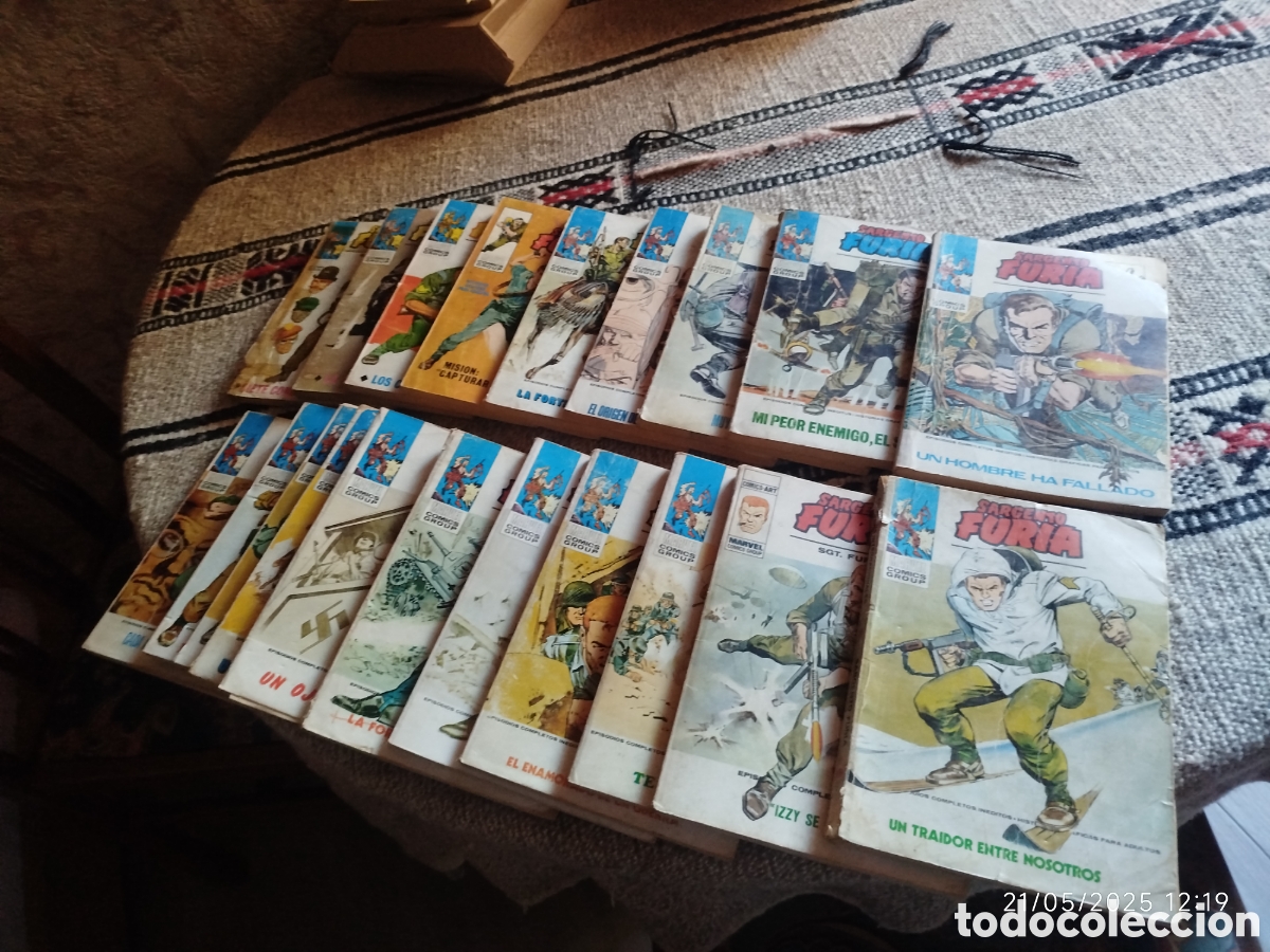 C&oacute;mics: Lote sargento furia 20 comics - Foto 1