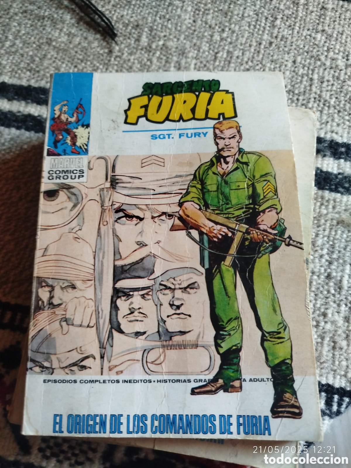 C&oacute;mics: Lote sargento furia 20 comics - Foto 6