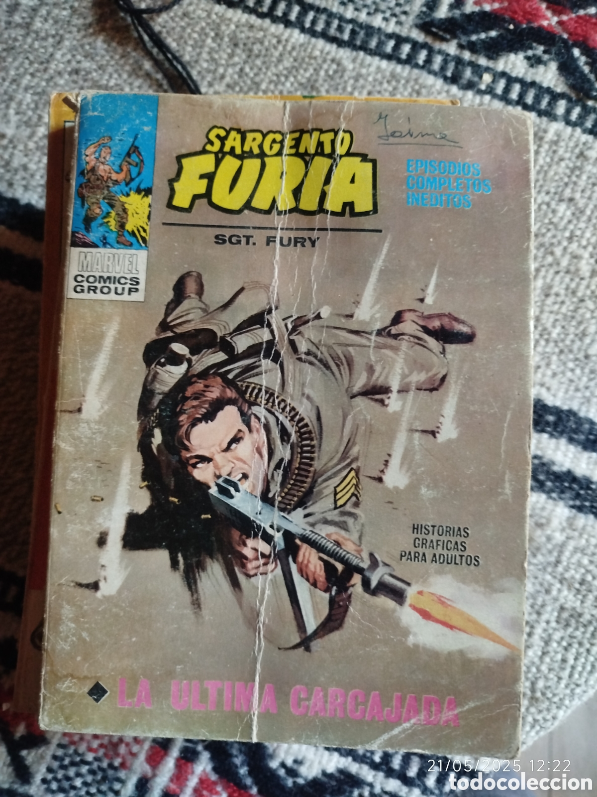 C&oacute;mics: Lote sargento furia 20 comics - Foto 11