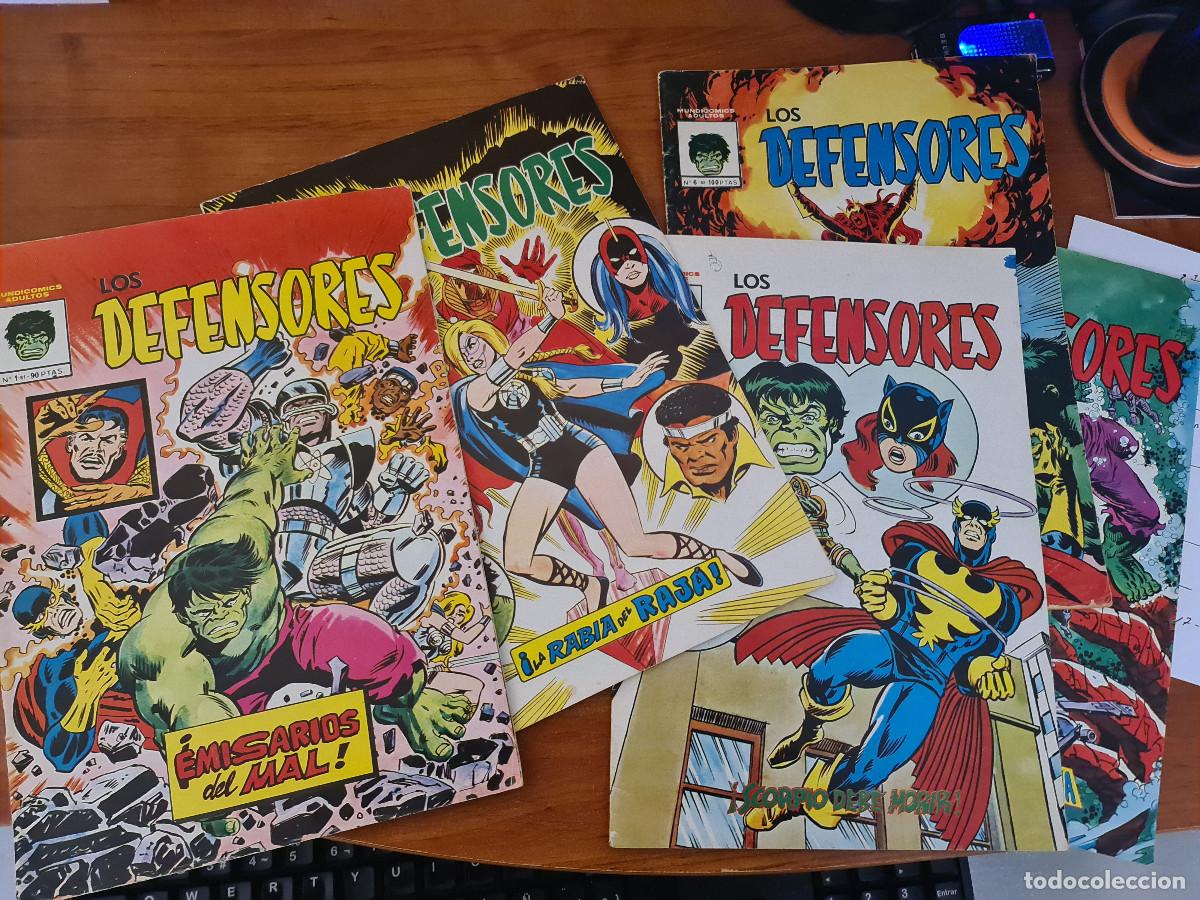 C&oacute;mics: LOS DEFENSORES (VERTICE)LOTE - Foto 1