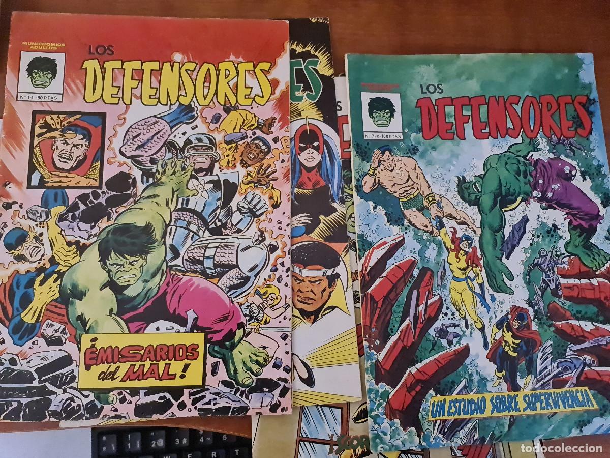 C&oacute;mics: LOS DEFENSORES (VERTICE)LOTE - Foto 2