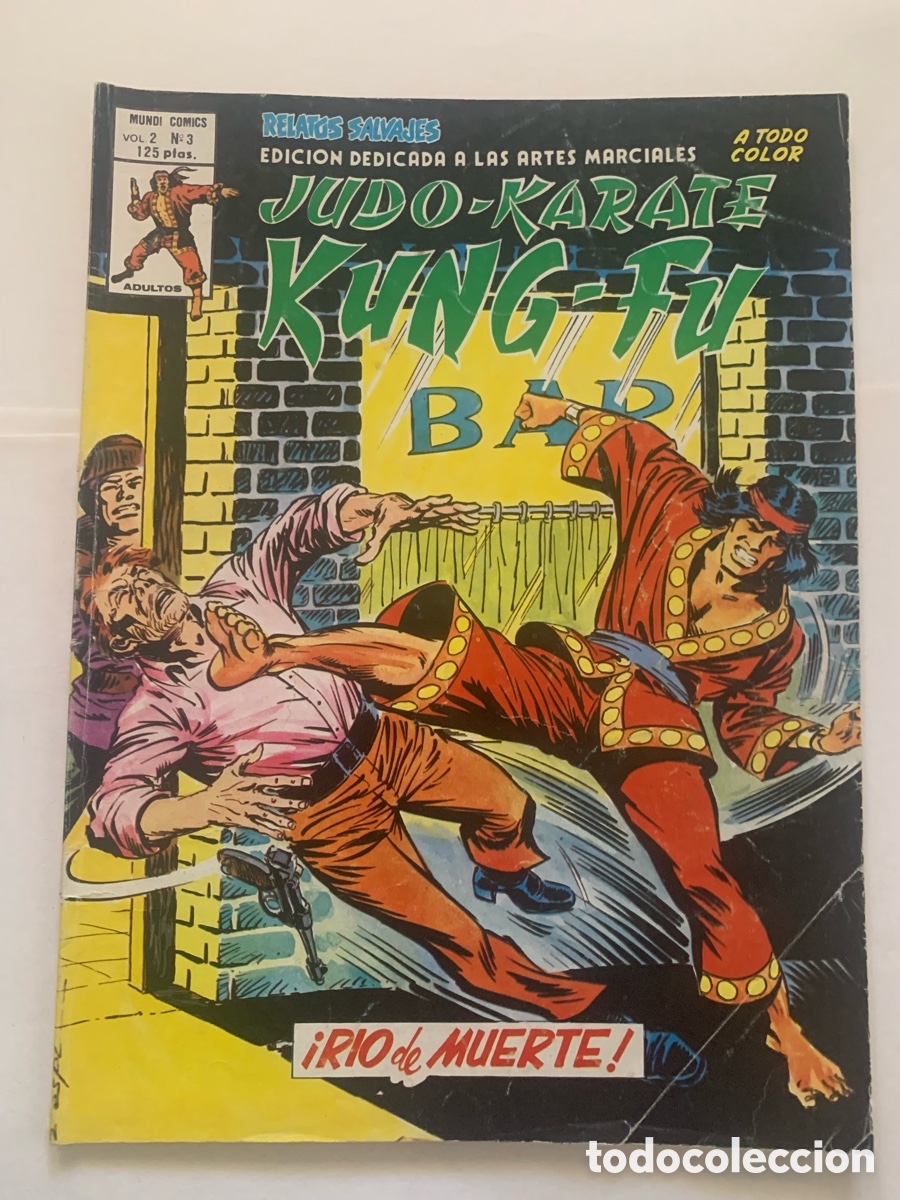C&oacute;mics: Judo Karate Kung Fu Vol 2 N&ordm;3 Ediciones Vertice 1981 - Foto 1