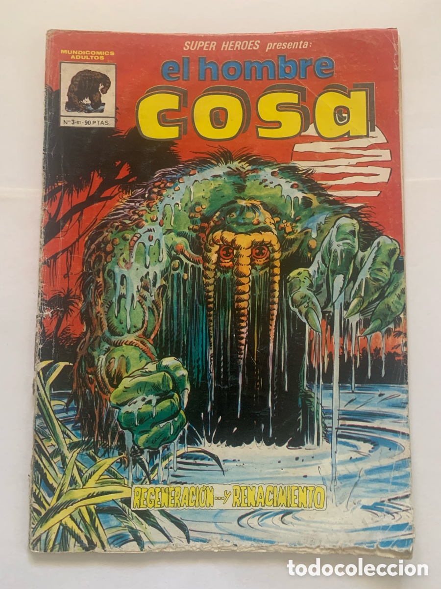 C&oacute;mics: El Hombre Cosa N&ordm;3 Ediciones Vertice 1979 - Foto 1