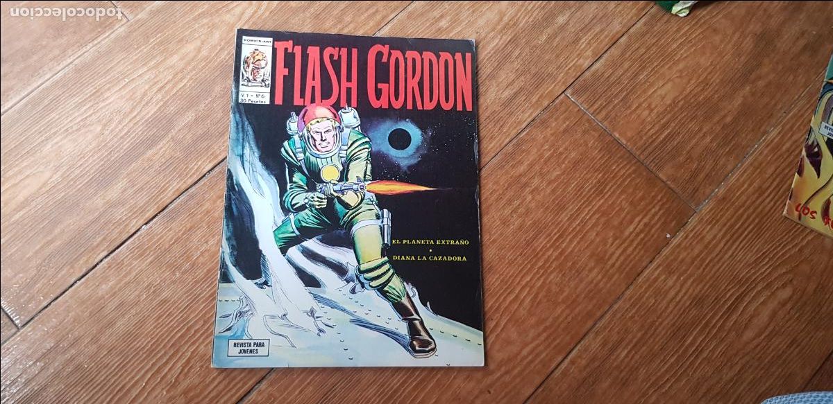 C&oacute;mics: FLASH GORDON n&ordm; 6 1974 VERTICE VOLUMEN 1 - Foto 1
