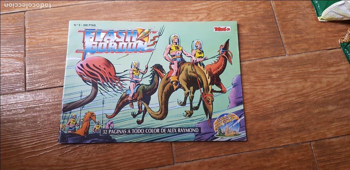 C&oacute;mics: FLASH GORDON N&ordm; 5 EDICION HISTORICA EDICIONES B - Foto 1