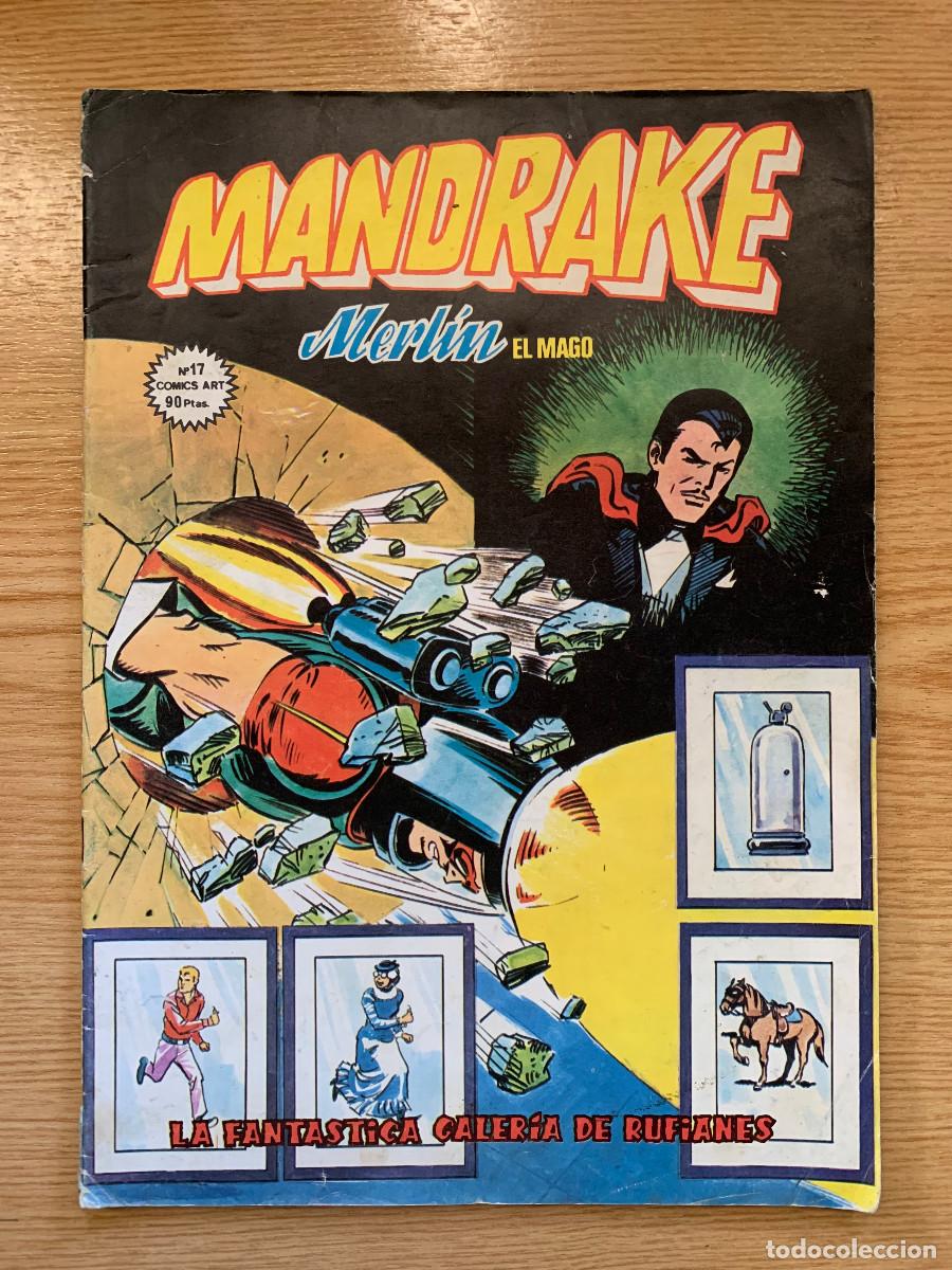 C&oacute;mics: Mandrake n&ordm; 17 - Merl&iacute;n el Mago A1 - Foto 1
