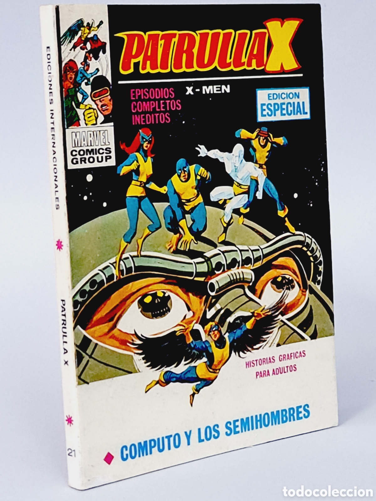 C&oacute;mics: EXCELENTE PATRULLA X 21 COMPUTO Y LOS SEMIHOMBRES TACO COMICS MARVEL EDICIONES VERTICE - Foto 1