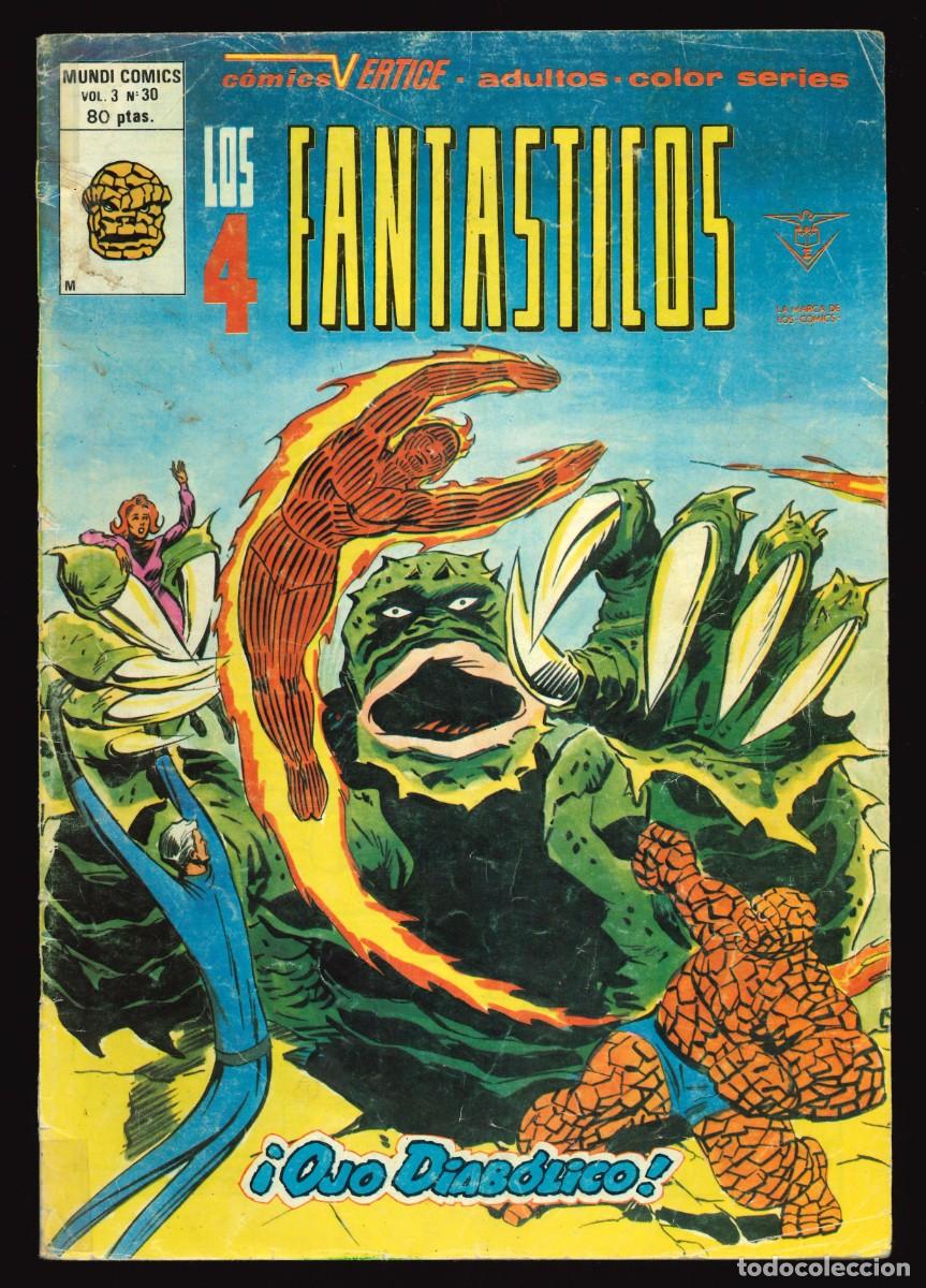 C&oacute;mics: LOS 4 FANT&Aacute;STICOS (V.3) - EDICIONES V&Eacute;RTICE / N&Uacute;MERO 30 - Foto 1