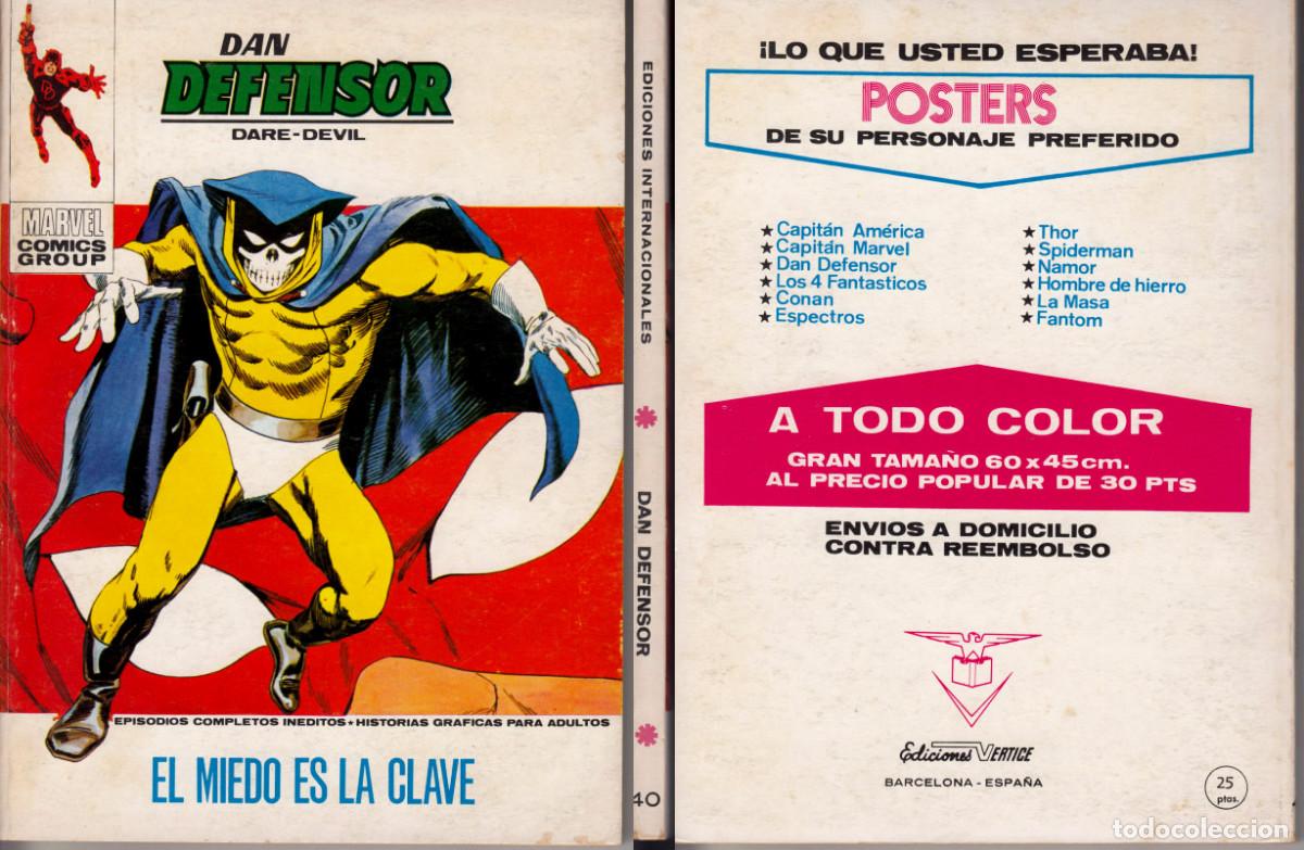 C&oacute;mics: Vertice vol.1 V1 Lote Dan Defensor 39-40-41 - Foto 2