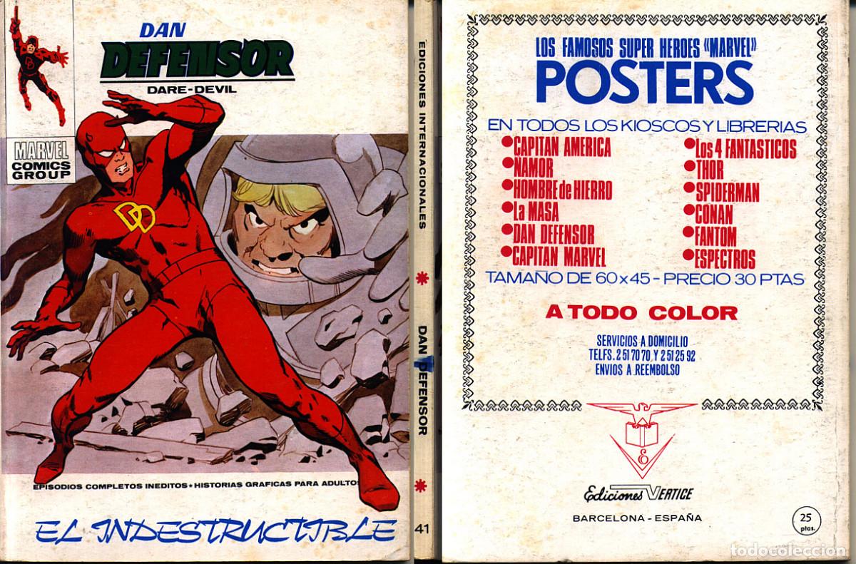 C&oacute;mics: Vertice vol.1 V1 Lote Dan Defensor 39-40-41 - Foto 3