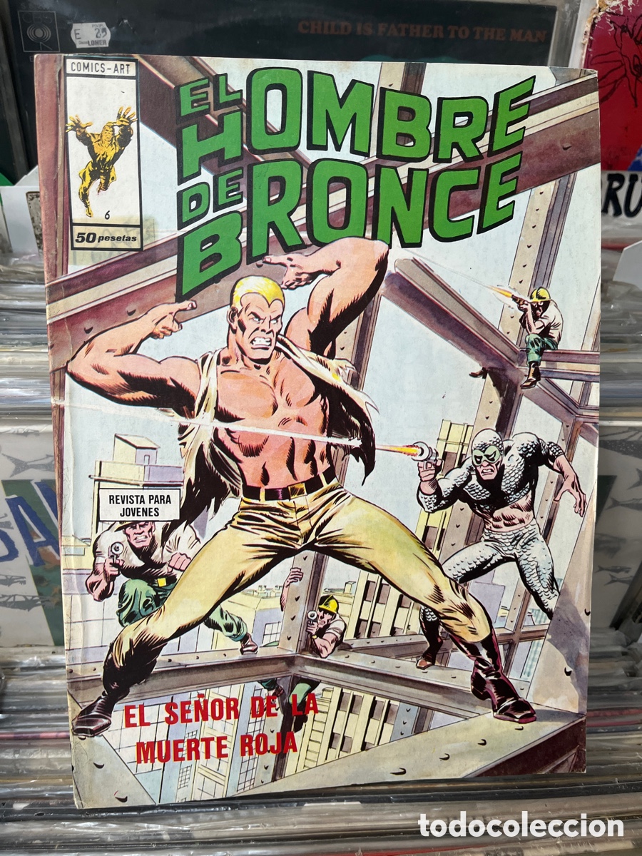 C&oacute;mics: el hombre de bronce 6 el se&ntilde;or de la muerte roja - Foto 1