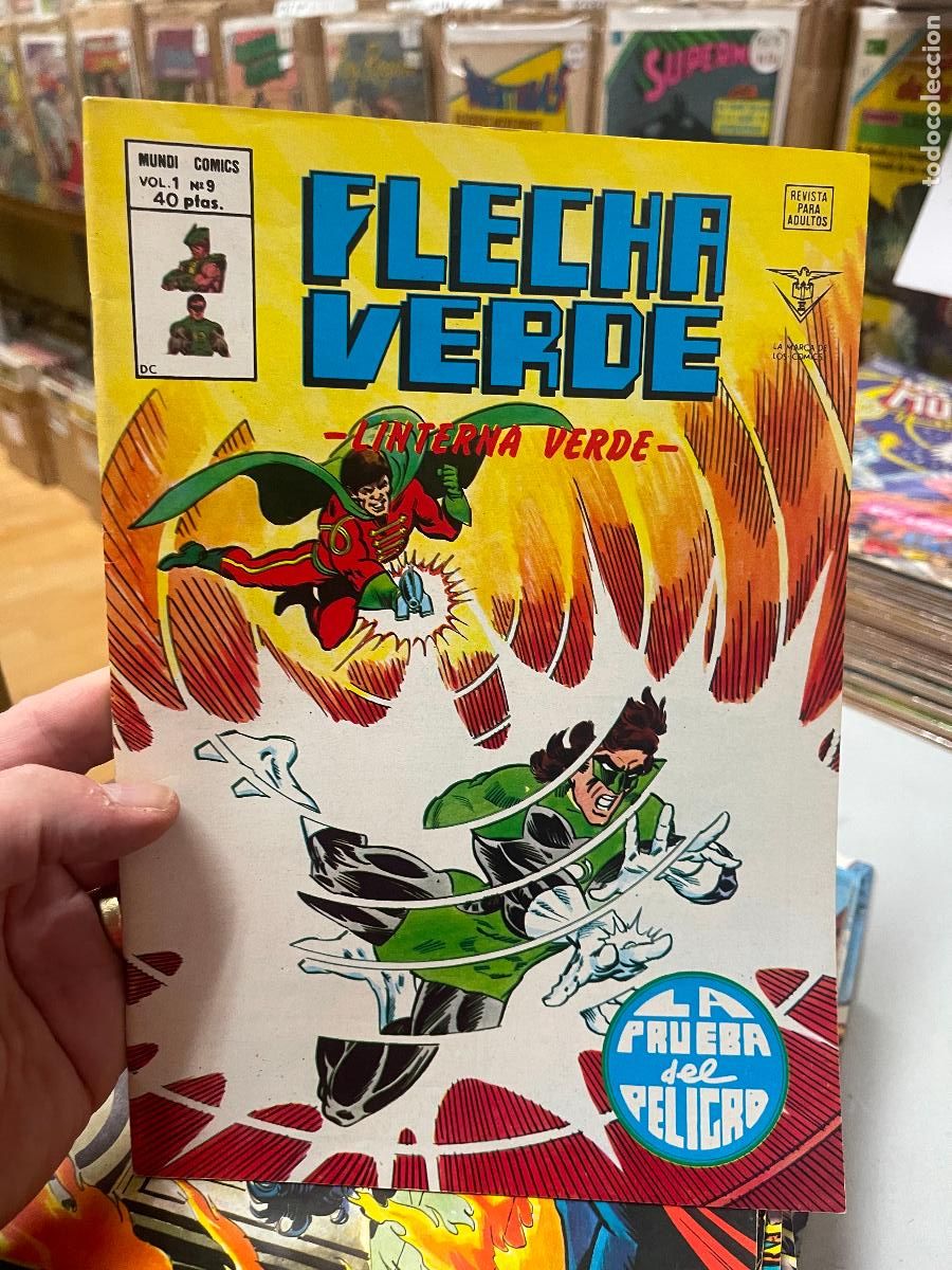 C&oacute;mics: FLECHA VERDE EDITORIAL VERTICE NUMERO 9 MUY BUEN ESTADO - Foto 1
