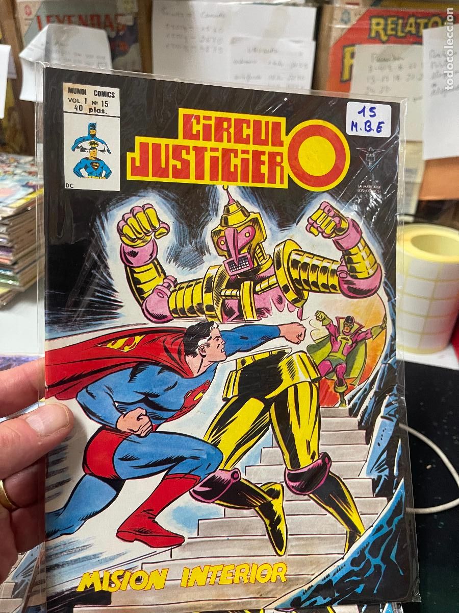 C&oacute;mics: CIRCULO JUSTICIERO EDITORIAL VERTICE NUMERO 15 MUY BUEN ESTADO - Foto 1