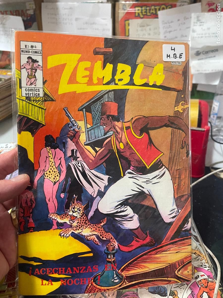 C&oacute;mics: ZEMBLA EDITORIAL VERTICE NUMERO 4 MUY BUEN ESTADO - Foto 1