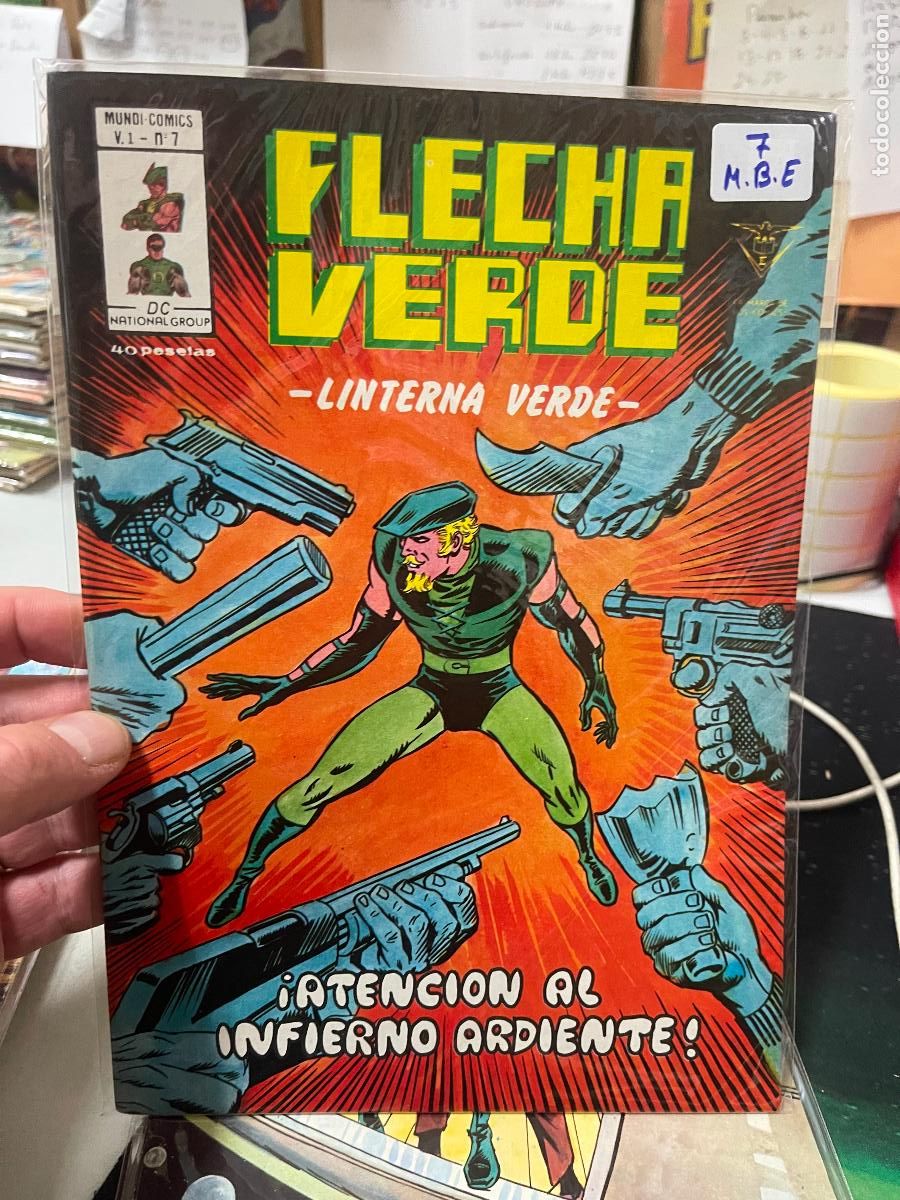 C&oacute;mics: FLECHA VERDE EDITORIAL VERTICE NUMERO 7 MUY BUEN ESTADO - Foto 1