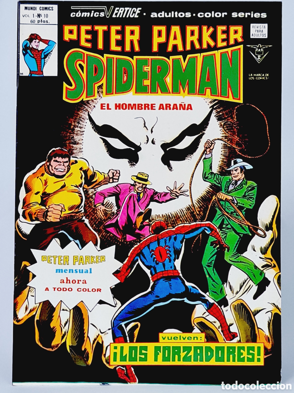 C&oacute;mics: EXCELENTE PETER PARKER 10 SPIDER-MAN LOS FORCEADORES C&Oacute;MICS VERTICE MARVEL SPIDERMAN - Foto 1