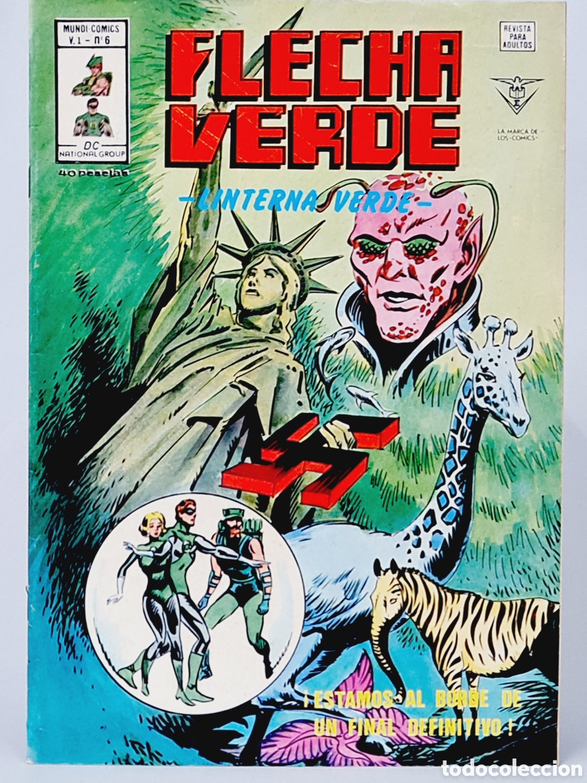 C&oacute;mics: EXCELENTE FLECHA VERDE 6 ESTAMOS AL BORDE C&Oacute;MICS VERTICE MARVEL - Foto 1