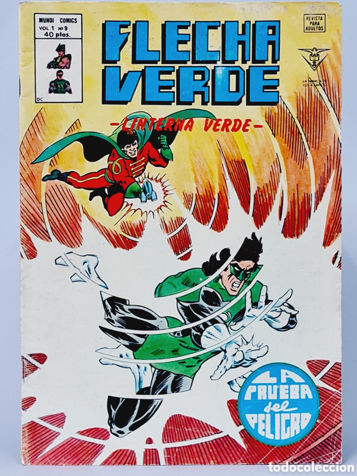 C&oacute;mics: FLECHA VERDE 9 LINTERNA TERMINAL C&Oacute;MICS VERTICE MARVEL NORMAL/BUEN ESTADO - Foto 1