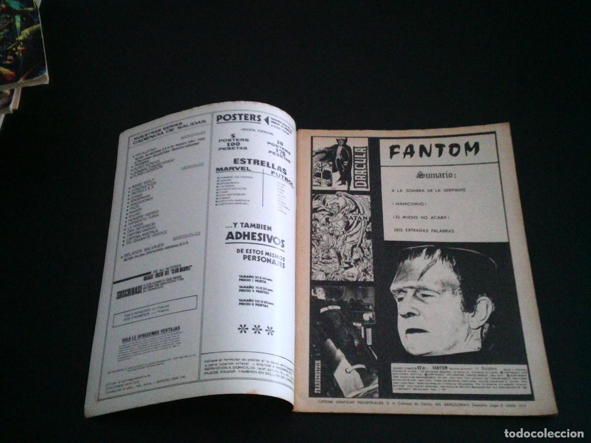 C&oacute;mics: FANTOM - VOLUMEN 2 - NUMERO 3 - TERROR E IMAGINACION - VERTICE - - CJ 237 - Foto 2