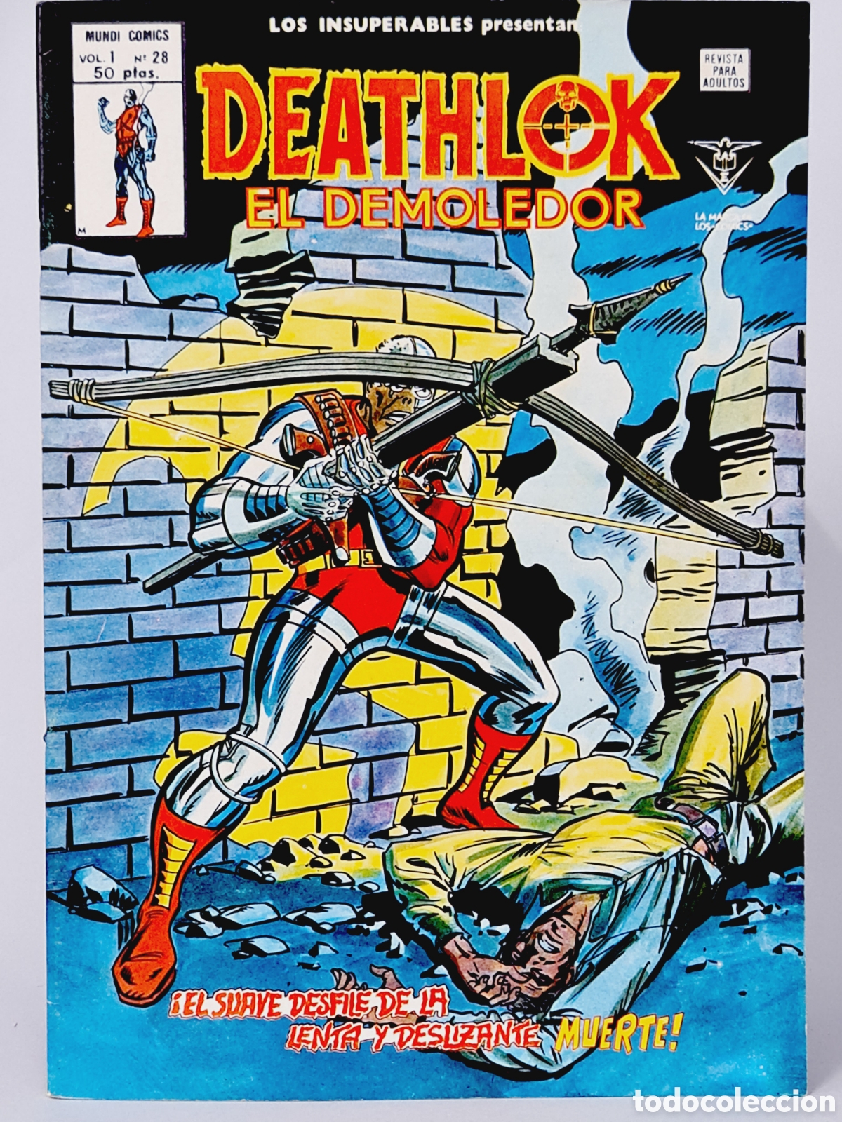 C&oacute;mics: EXCELENTE LOS INSUPERABLES 28 DEATHLOK C&Oacute;MICS VERTICE MARVEL EL SUAVE DESFILE - Foto 1