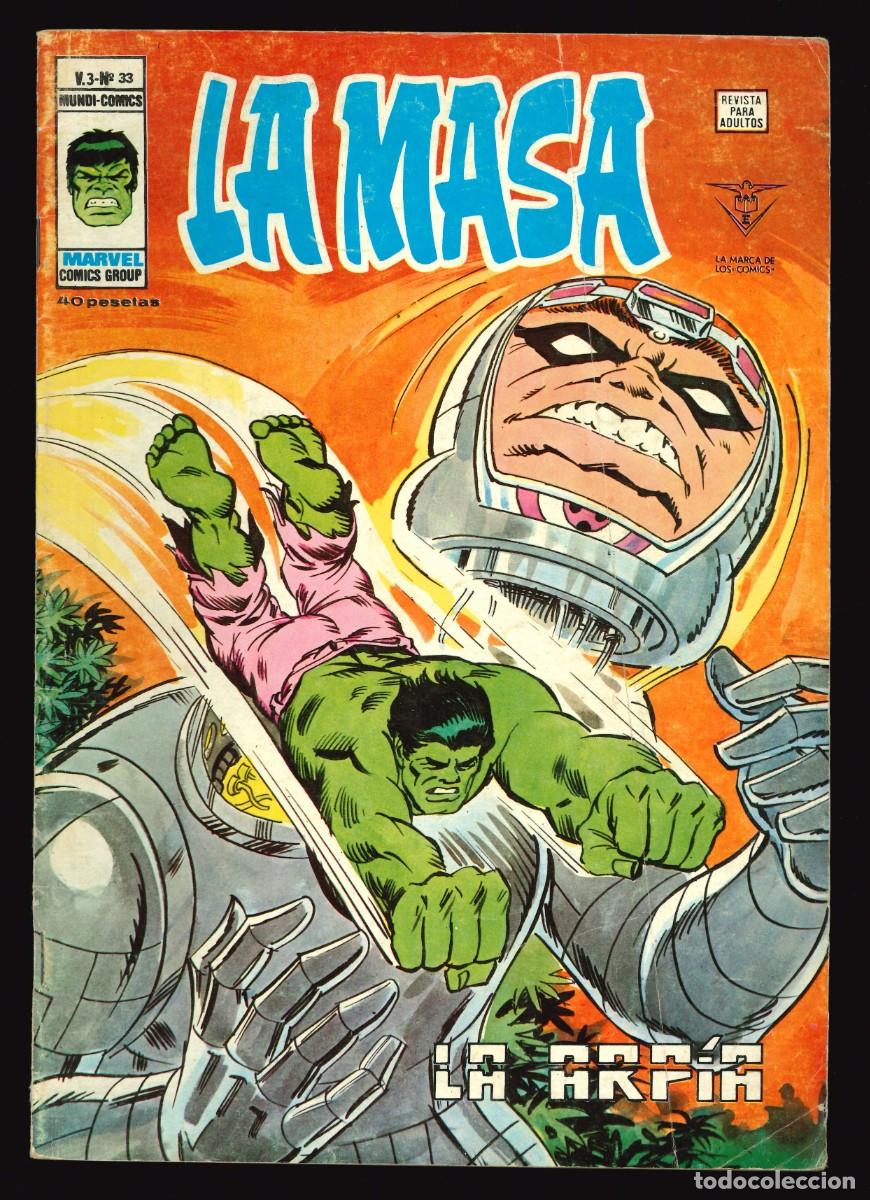 C&oacute;mics: LA MASA (V.3) - EDICIONES V&Eacute;RTICE / N&Uacute;MERO 33 - Foto 1