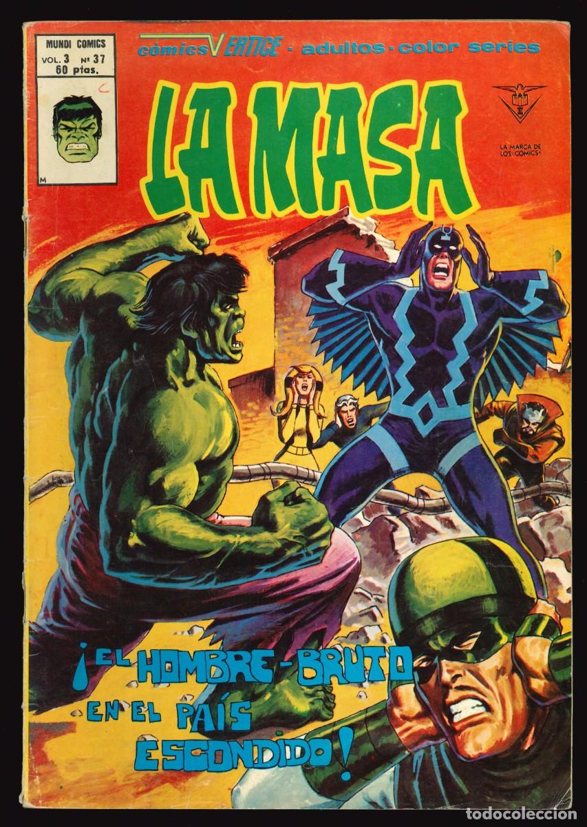 C&oacute;mics: LA MASA (V.3) - EDICIONES V&Eacute;RTICE / N&Uacute;MERO 37 - Foto 1