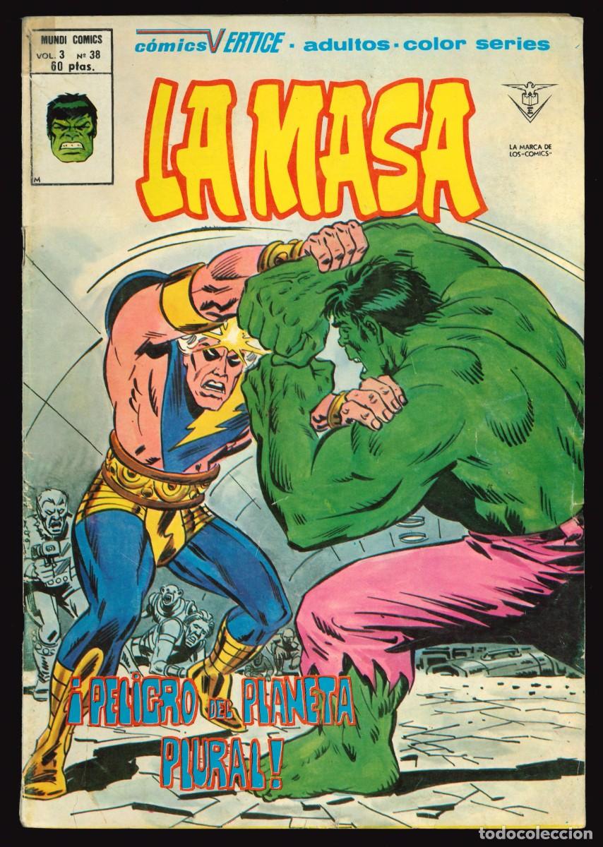 C&oacute;mics: LA MASA (V.3) - EDICIONES V&Eacute;RTICE / N&Uacute;MERO 38 - Foto 1