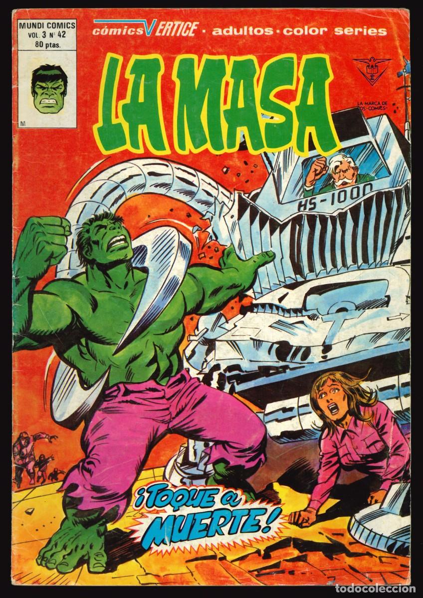 C&oacute;mics: LA MASA (V.3) - EDICIONES V&Eacute;RTICE / N&Uacute;MERO 42 - Foto 1