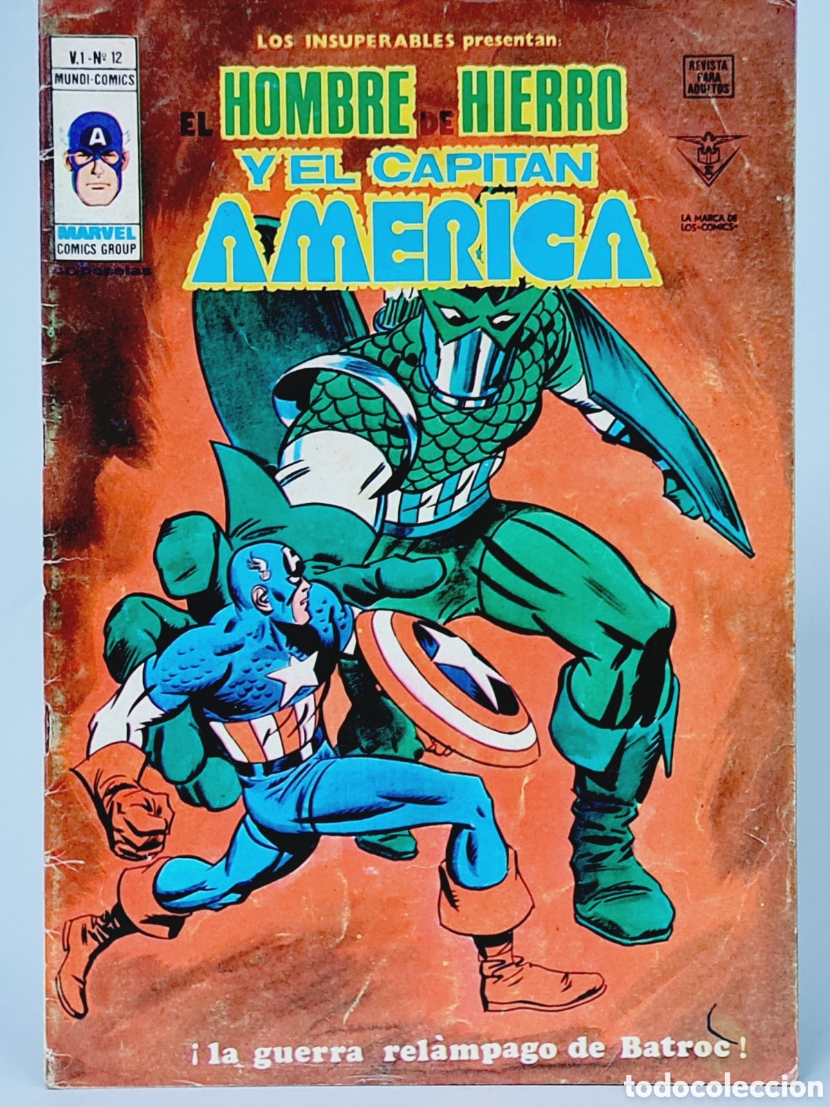 C&oacute;mics: LOS INSUPERABLES 12 LA GUERRA REL&Aacute;MPAGO C&Oacute;MICS VERTICE MARVEL NORMAL ESTADO - Foto 1