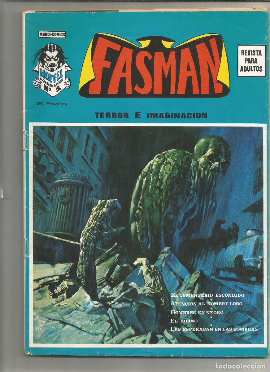 C&oacute;mics: FASMAN TERROR E IMAGINACI&Oacute;N Ediciones Vertice - Foto 1