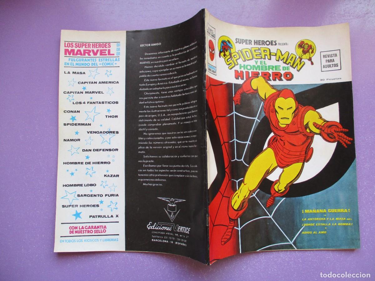 C&oacute;mics: SUPER HEROES 5 VERTICE VOLUMEN 2 &iexcl;&iexcl;&iexcl;&iexcl; EXCELENTE ESTADO !!!! - Foto 3