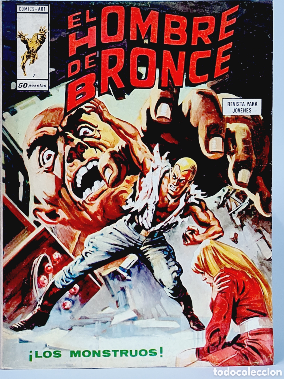 C&oacute;mics: C&Oacute;MIC EL HOMBRE DE BRONCE 7 EDICIONES VERTICE MARVEL NORMAL ESTADO - Foto 1