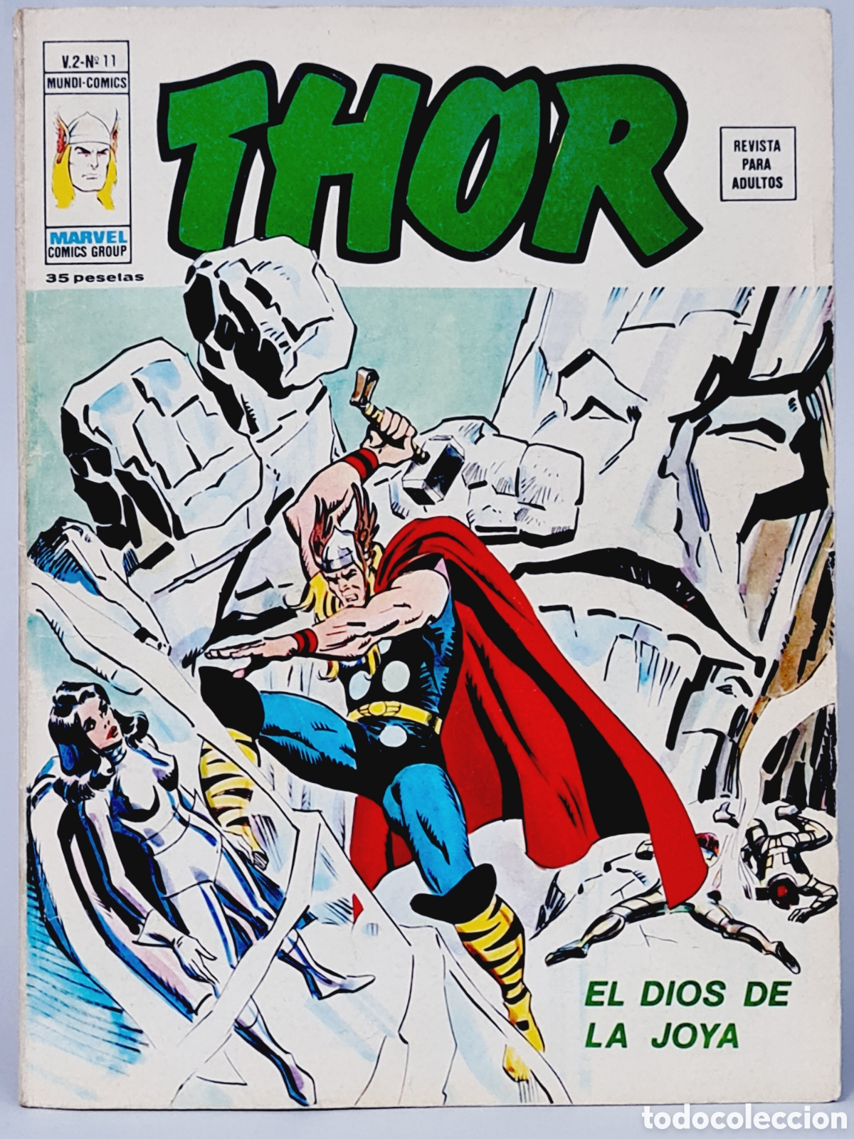 C&oacute;mics: C&Oacute;MIC THOR 11 EL DIOS DE LA JOYA VOL2 EDICIONES VERTICE MARVEL VOL.2 VOLUMEN BUEN ESTADO - Foto 1