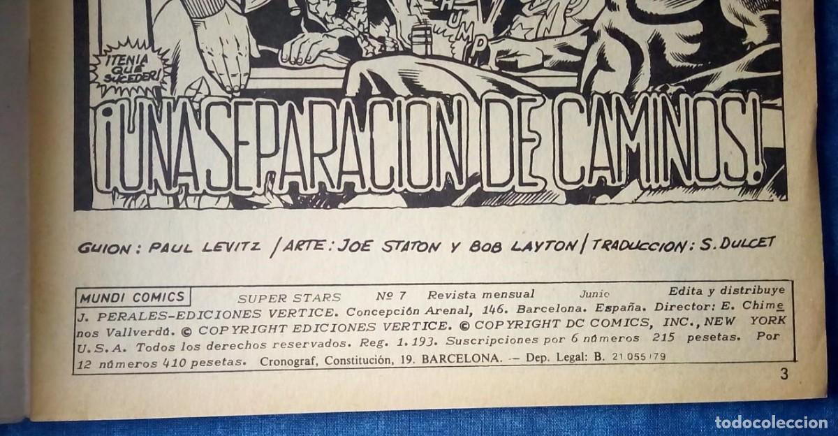 C&oacute;mics: C&oacute;mic Super Stars 7 V&eacute;rtice - Foto 3