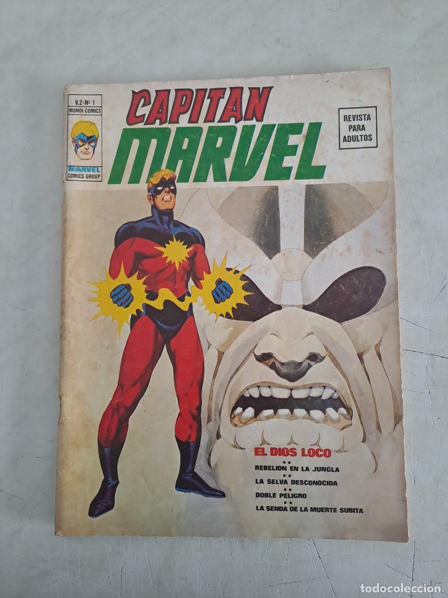 C&oacute;mics: Capit&aacute;n Marvel v-2 1, V&eacute;rtice en muy buen estado - Foto 1