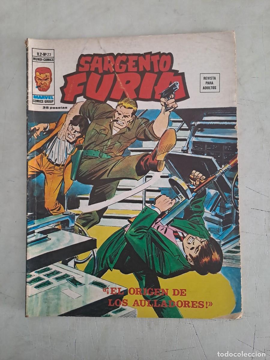 C&oacute;mics: Sargento Furia v-2 23, V&eacute;rtice en buen estado - Foto 1
