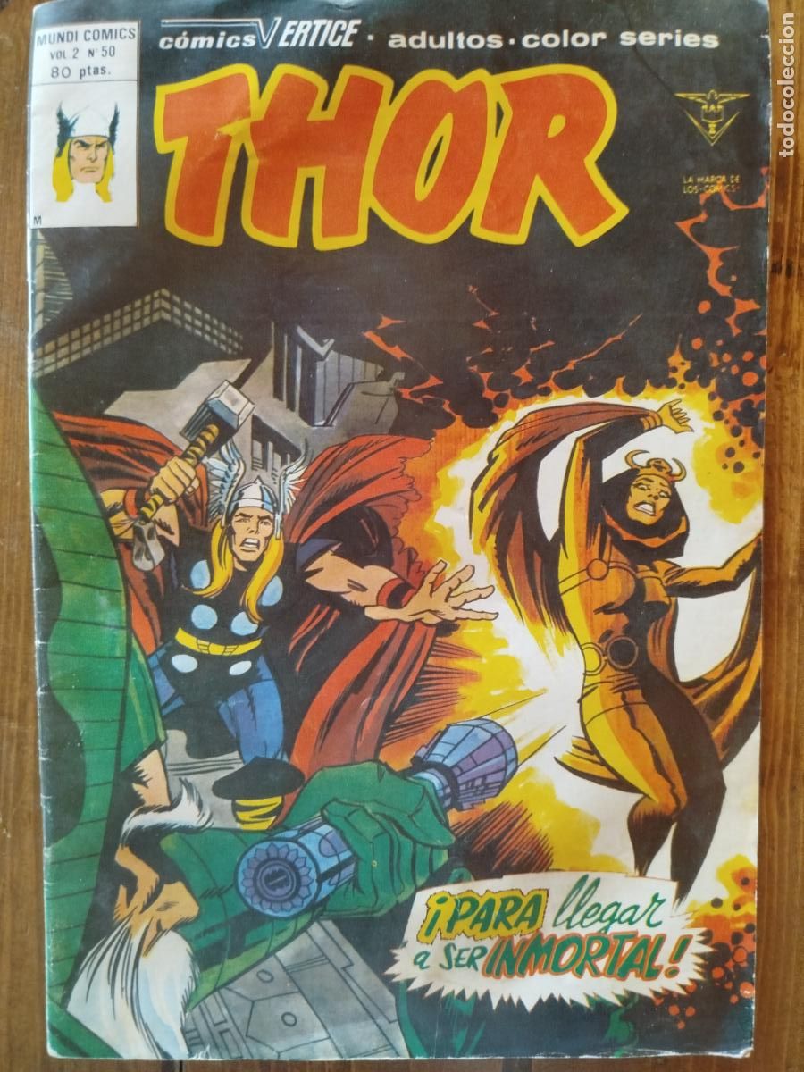 C&oacute;mics: THOR. VERTICE. MUNDICOMIC. VOL 2 N&ordm; 50 - Foto 1