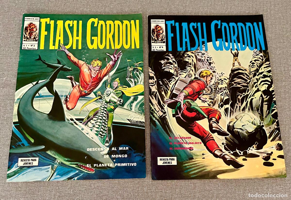 C&oacute;mics: LOTE 6 C&Oacute;MICS DE FLASH GORDON.1974 - Foto 2