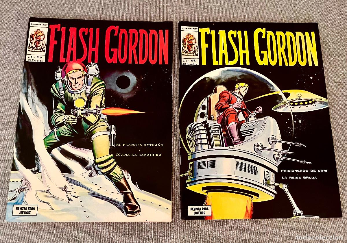 C&oacute;mics: LOTE 6 C&Oacute;MICS DE FLASH GORDON.1974 - Foto 5