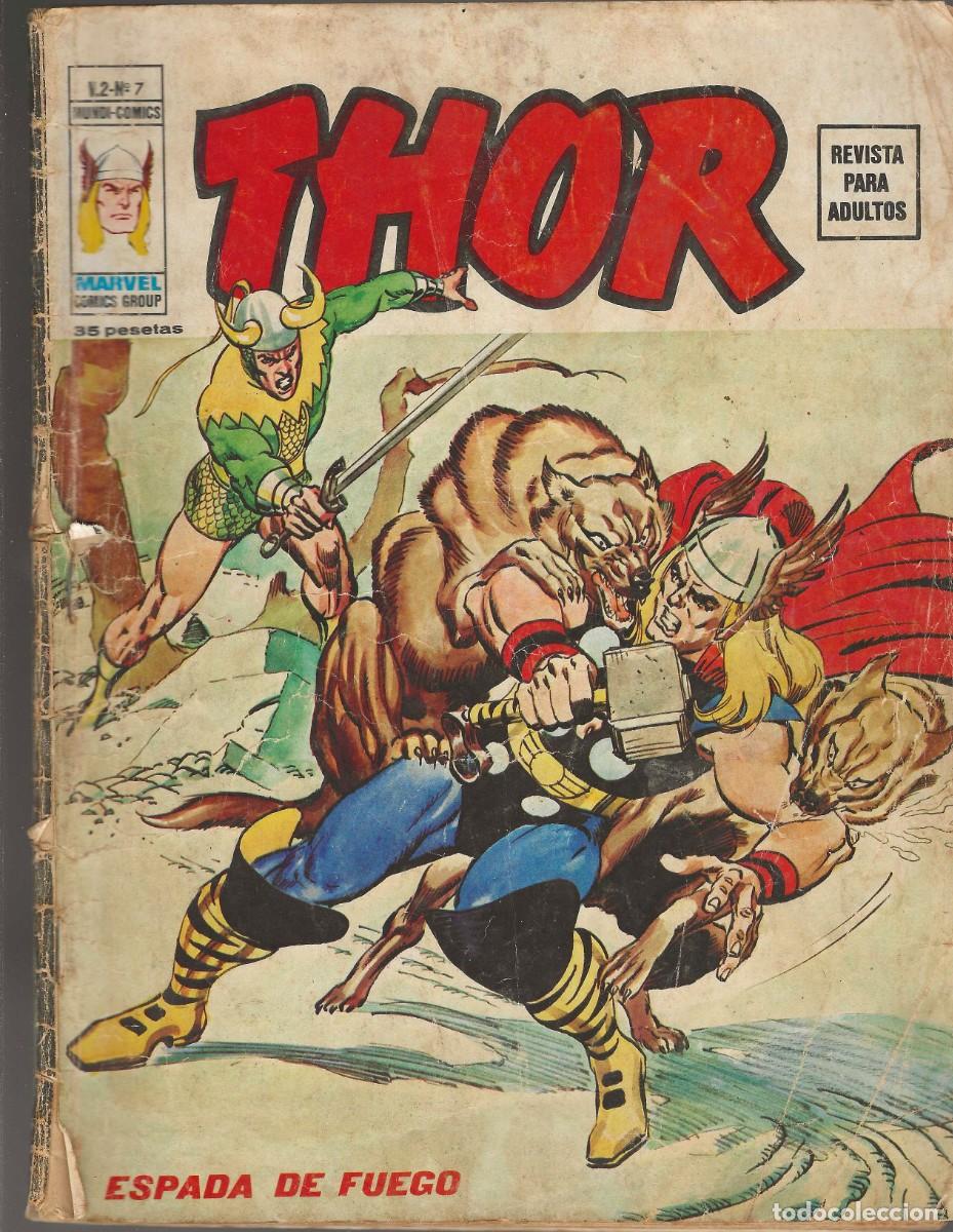 C&oacute;mics: THOR -- V. 2 -- N&ordm; 7 ESPADA DE FUEGO - Foto 1
