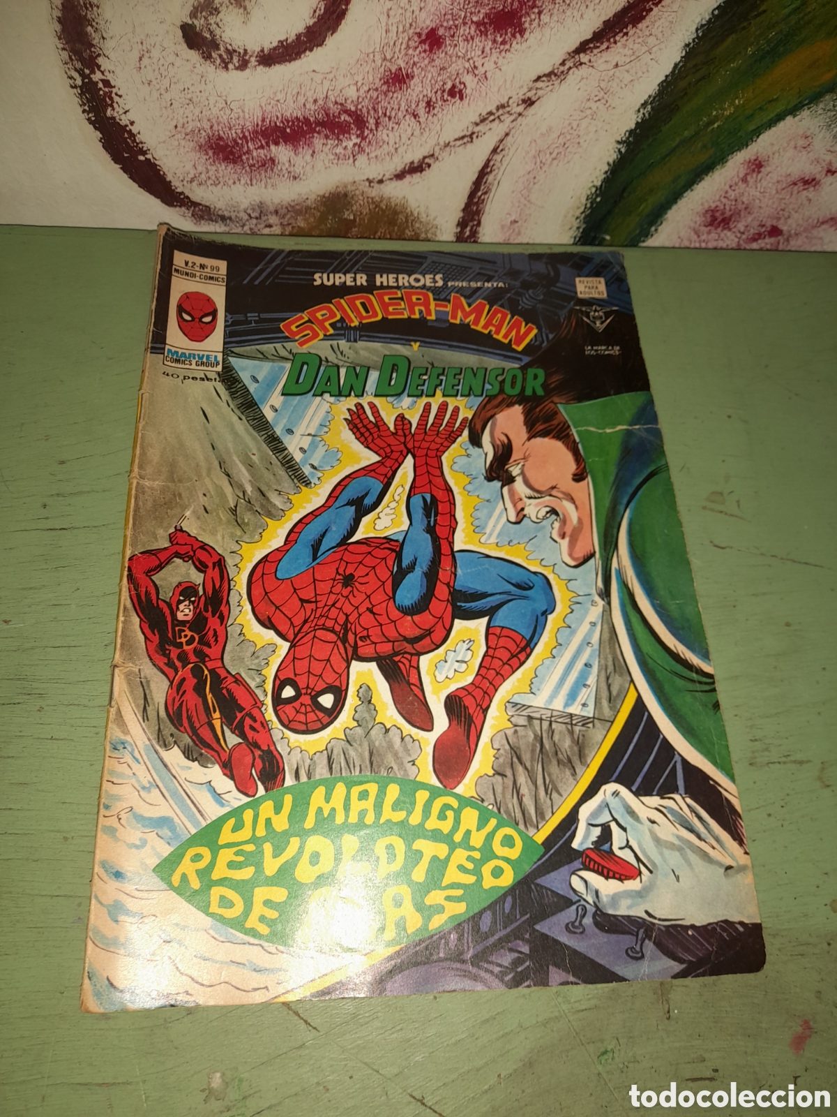 C&oacute;mics: Spider-Man y Dan defensor,volumen 2 n&uacute;mero 99 - Foto 1